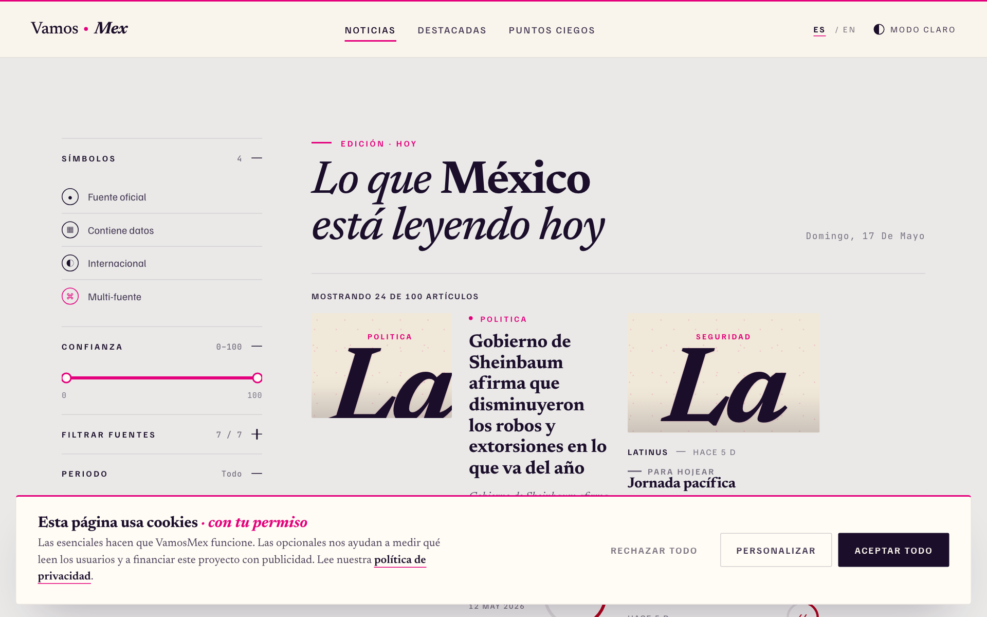 VamosMexico.mx — Estrategia de Plataforma. Diseño y desarrollo de plataforma digital enfocada en conectar comunidades mexicanas con recursos y oportunidades locales.